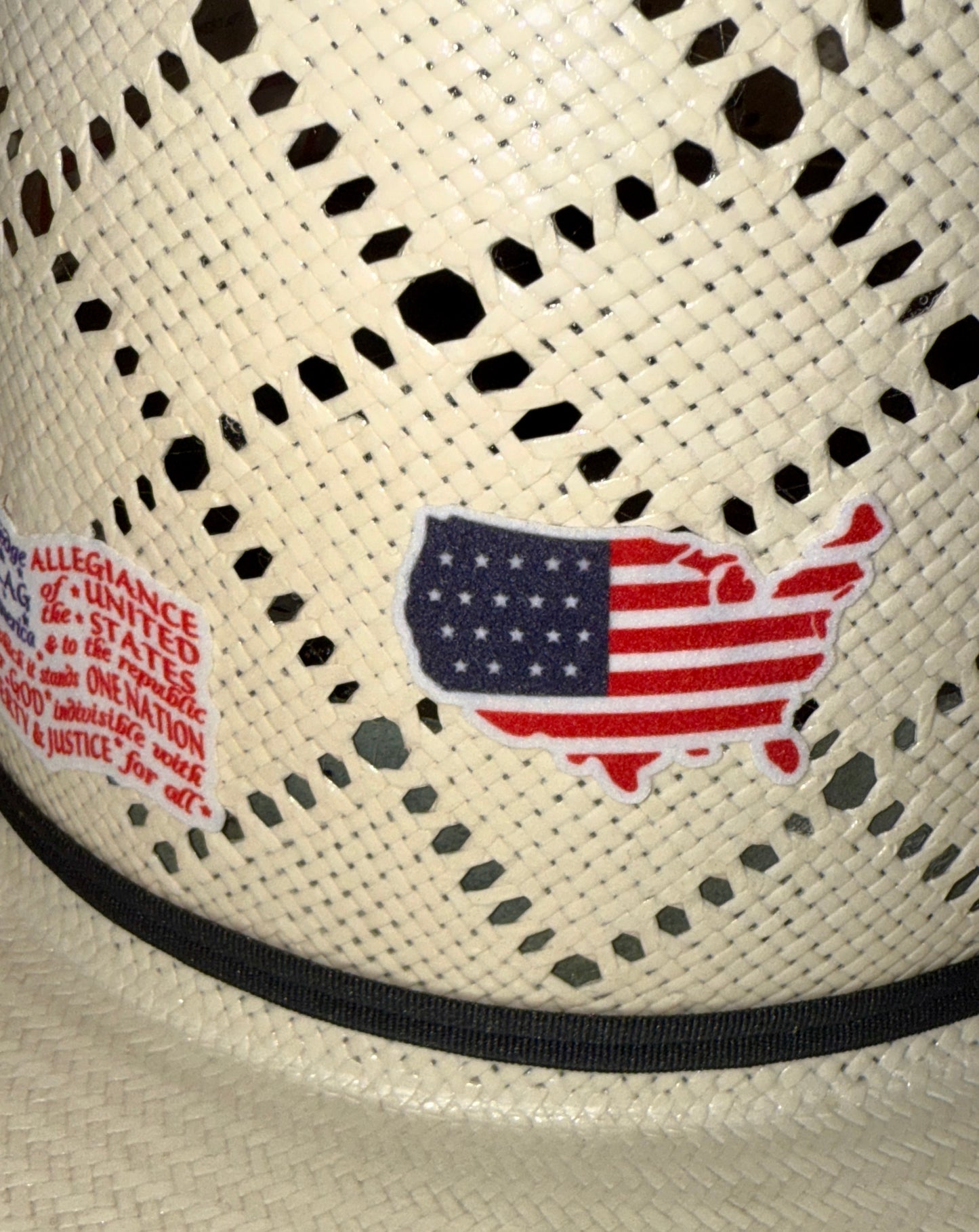 American Flag Patch Set of 5