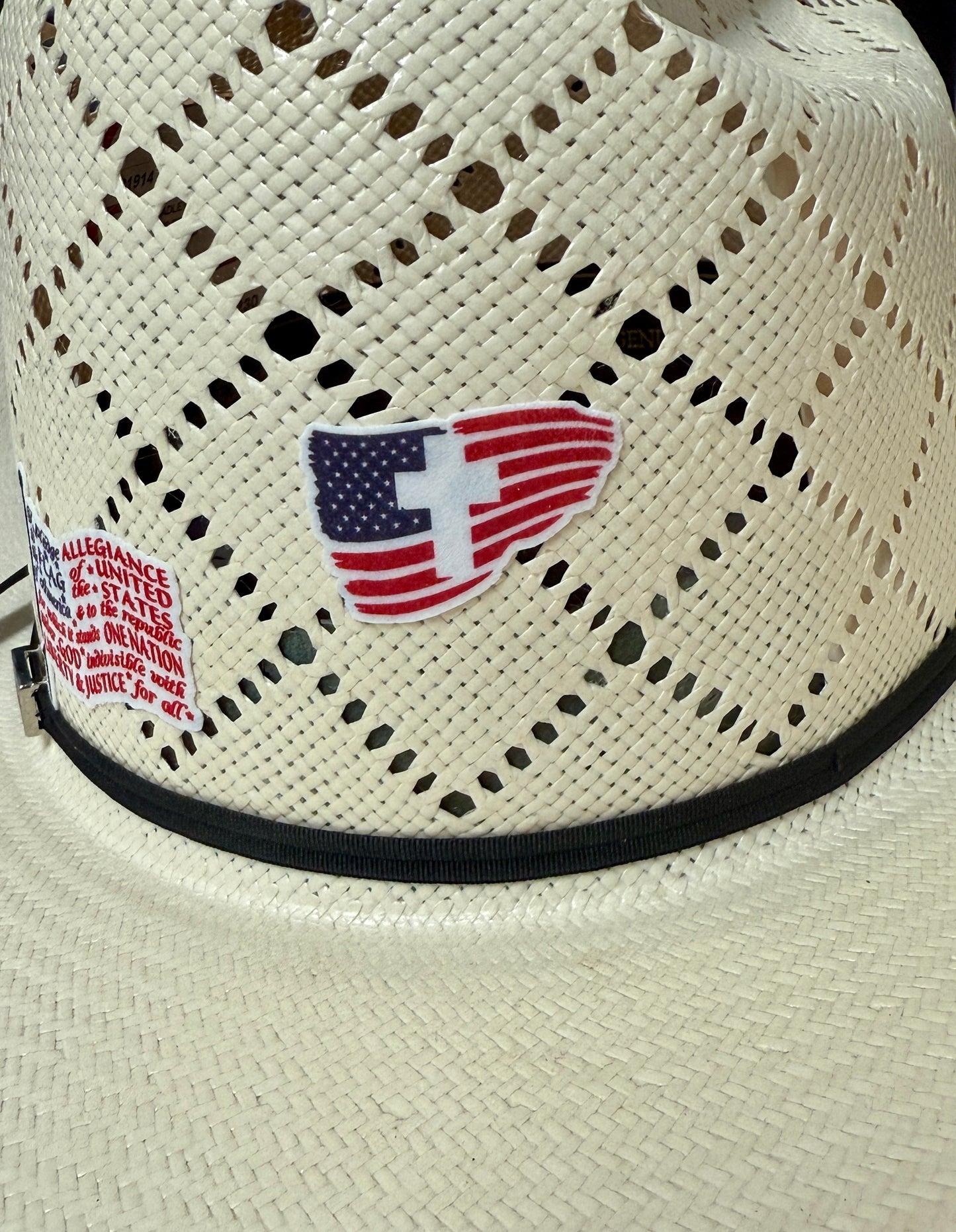 American Flag Patch Set of 5